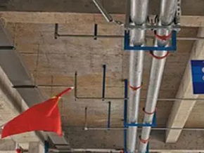 琼结管廊支架的安装方法